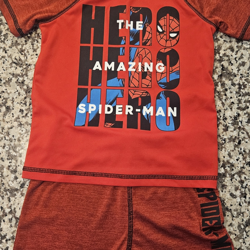 Jumping Beans Red Spider-Man Hero Costume Set